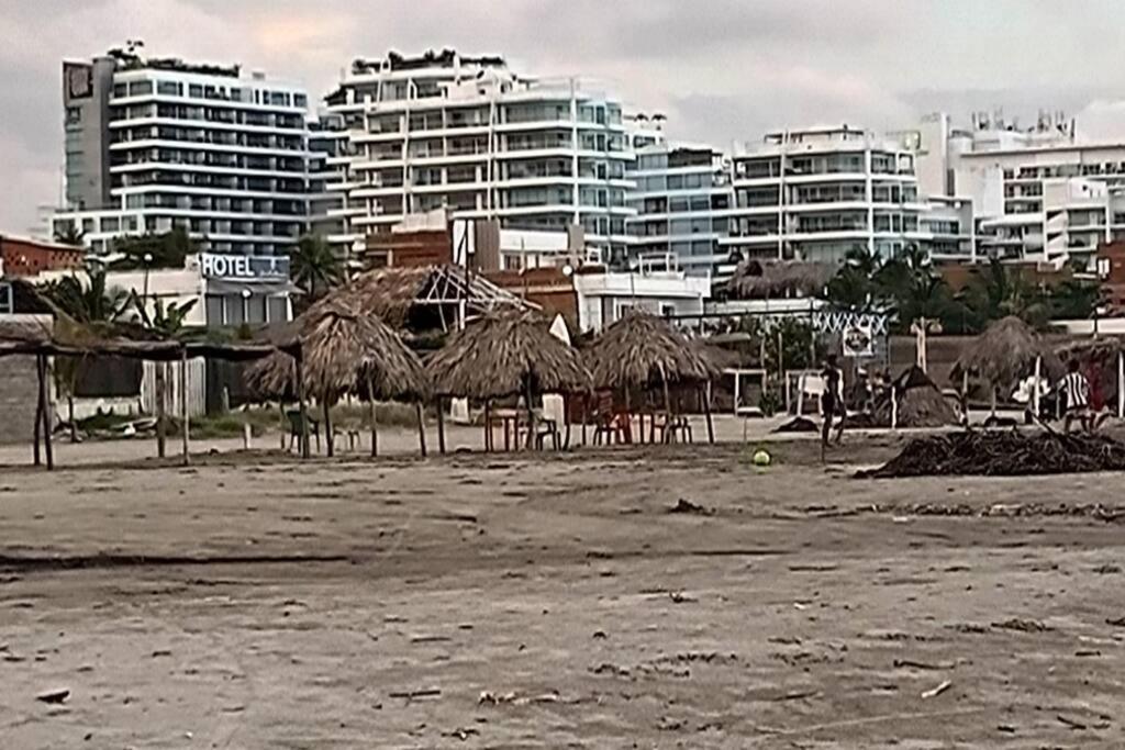 Apartamento Luxury Azul Beach La Boquilla Apartment Cartagena Bagian luar foto