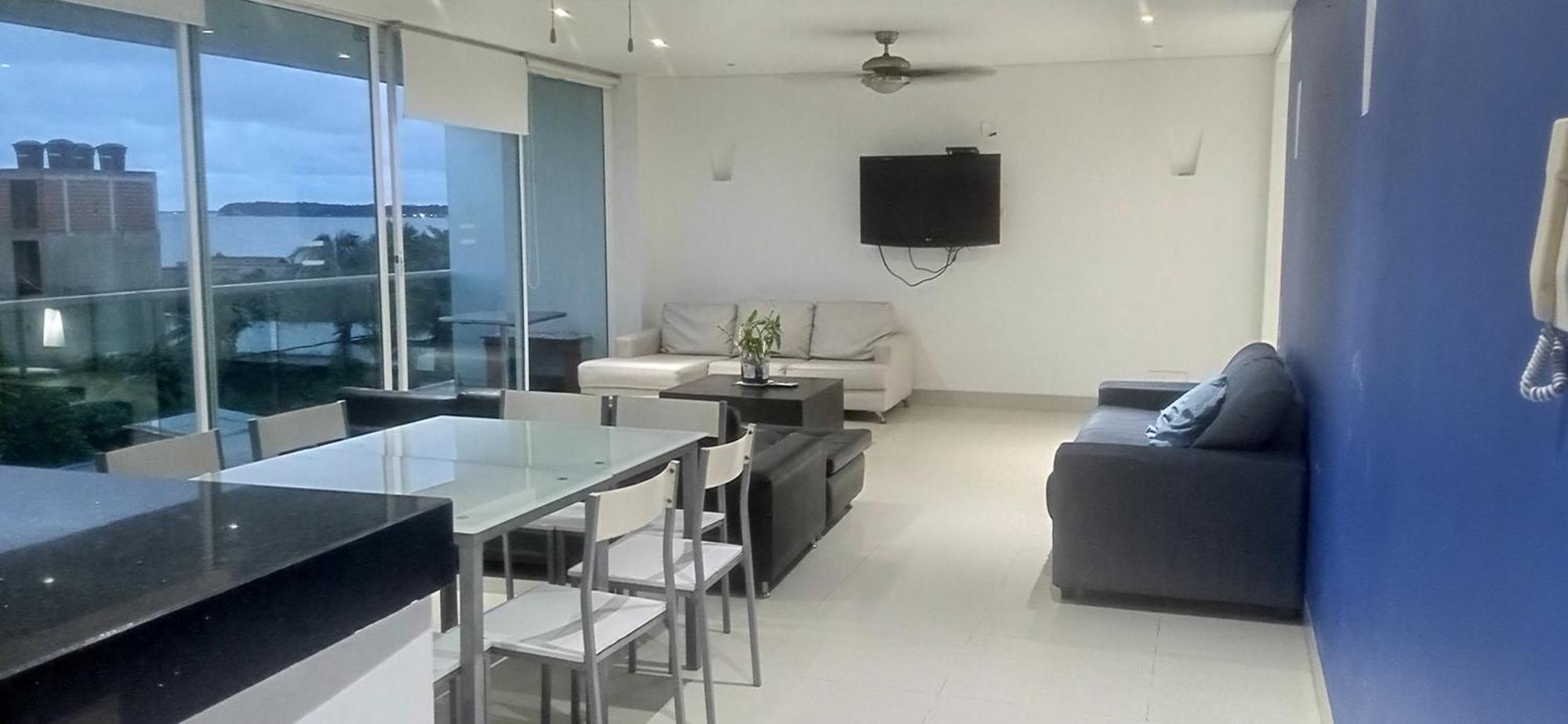 Apartamento Luxury Azul Beach La Boquilla Apartment Cartagena Bagian luar foto